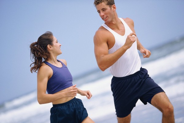 running